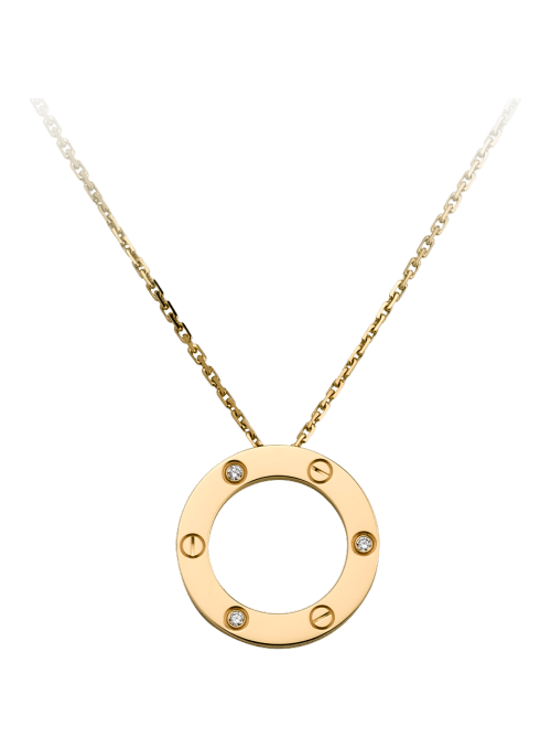 Love necklace (3 diamonds)