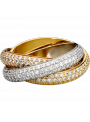 Trinity de Cartier ring