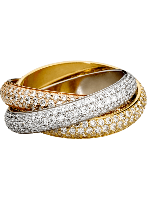 Trinity de Cartier ring