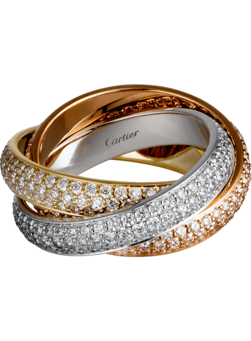 Trinity de Cartier ring