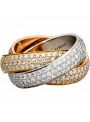 Trinity de Cartier ring