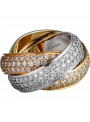 Trinity de Cartier ring